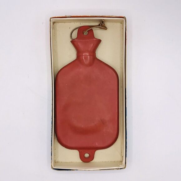 Vintage 1950's BF Goodrich Hot Water Bottle Model #1020 with Box For Baby 10x5" - Picture 3 of 5